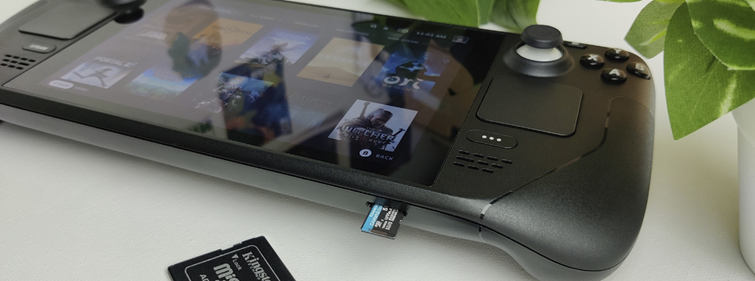 Almacenamiento adicional para tu Valve Steam Deck